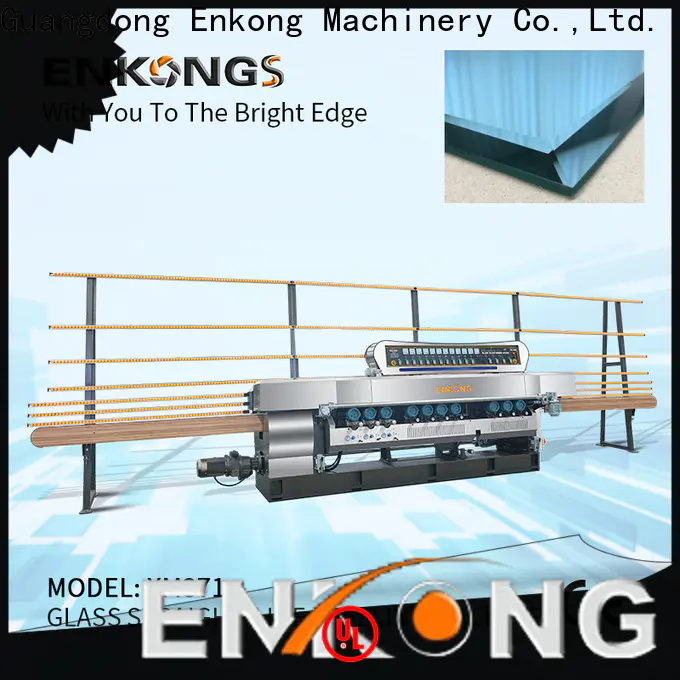 Enkong good price glass beveling machine factory direct supply for polishing