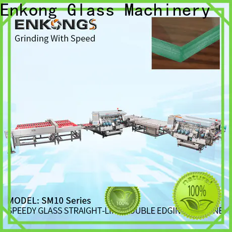 Enkong straight-line double edger machine manufacturer for photovoltaic panel processing