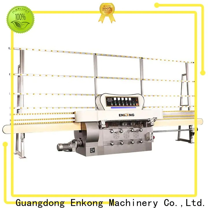 Enkong stable glass edge grinding machine customized for fine grinding