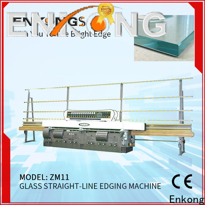 Enkong top quality glass edging machine customized for fine grinding