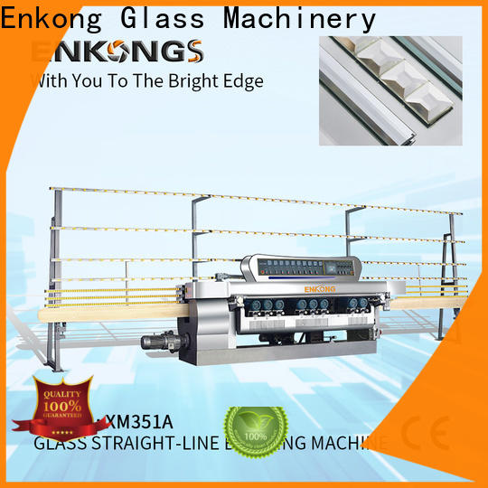 Enkong xm351 glass beveling machine manufacturer for polishing