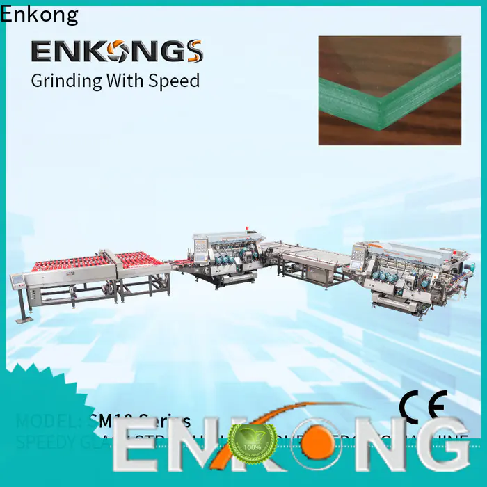 Enkong SM 22 double edger factory direct supply for photovoltaic panel processing