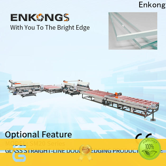 Enkong high speed double edger wholesale for photovoltaic panel processing