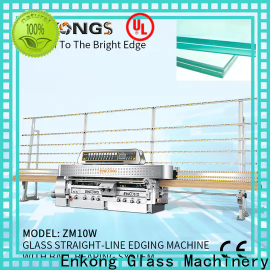 Enkong with ABB spindle motors glass machinery manufacturer for processing glass