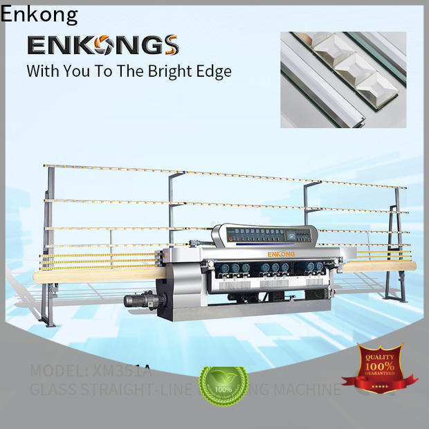 Enkong xm363a glass beveling machine for sale factory direct supply for polishing