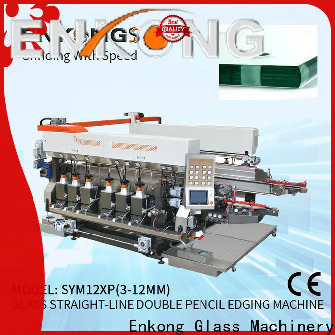 quality glass double edging machine modularise design manufacturer for household appliances