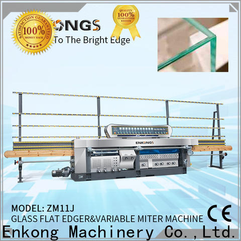 Enkong top quality glass mitering machine supplier for grind