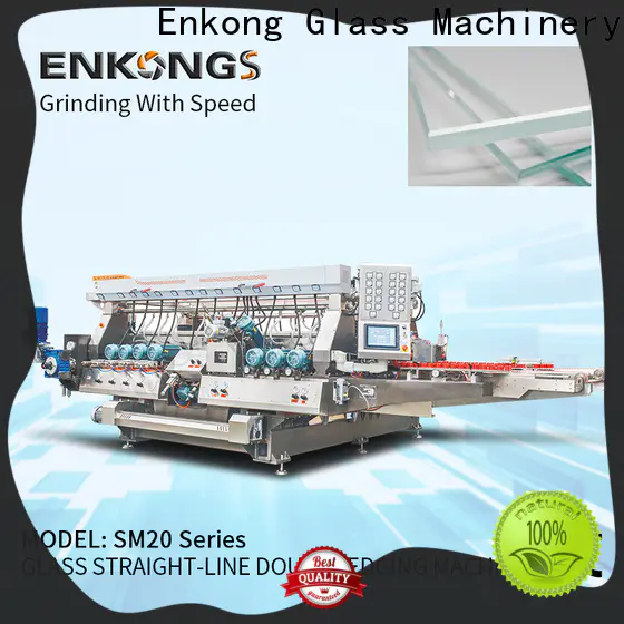 Enkong modularise design double edger machine factory direct supply for photovoltaic panel processing