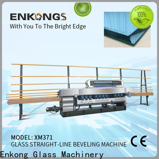 Enkong good price glass beveling machine series for polishing