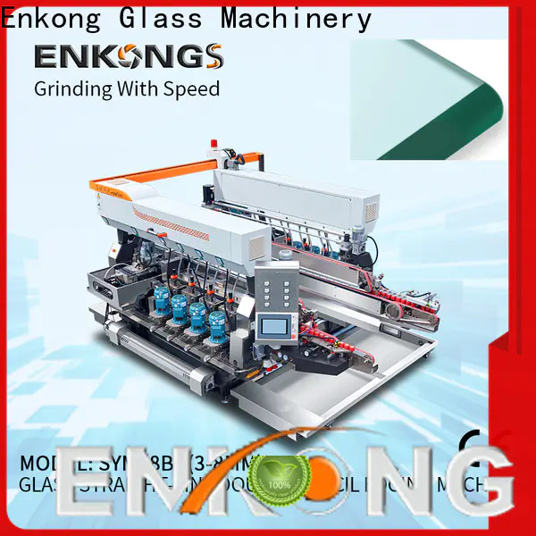Enkong cost-effective glass double edging machine manufacturer for photovoltaic panel processing
