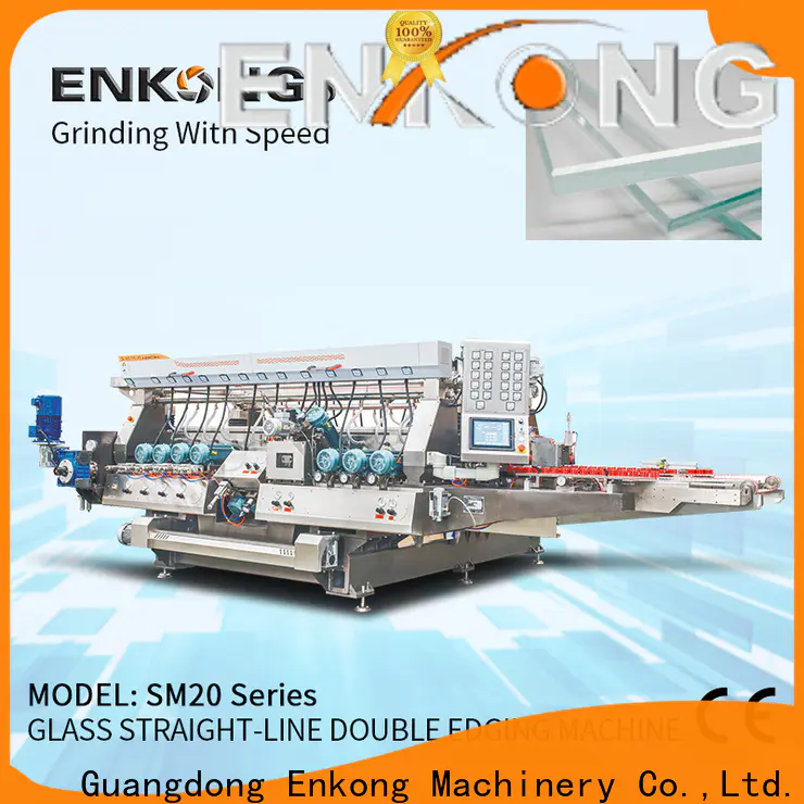 Enkong quality double edger supplier for photovoltaic panel processing