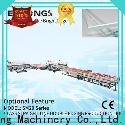Enkong SYM08 glass double edging machine series for photovoltaic panel processing