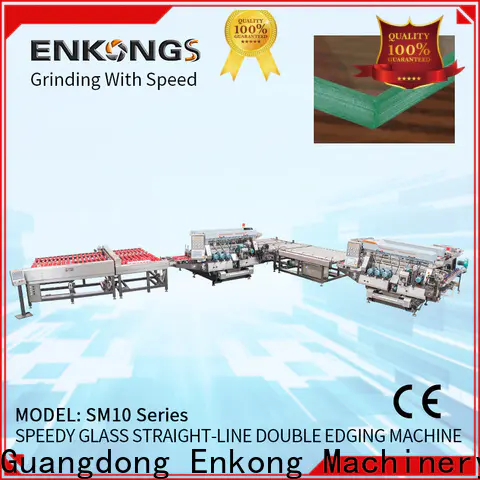 Enkong SM 22 double edger supplier for photovoltaic panel processing