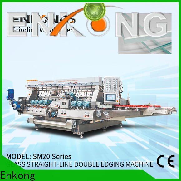 Enkong SM 12/08 double edger machine supplier for photovoltaic panel processing