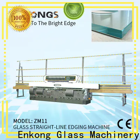 Enkong zm11 small glass edging machine supply for round edge processing