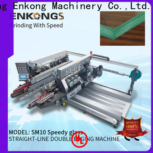 Enkong SYM08 glass edging machine suppliers supply for round edge processing