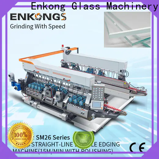 Enkong High-quality glass double edger machine factory for household appliances