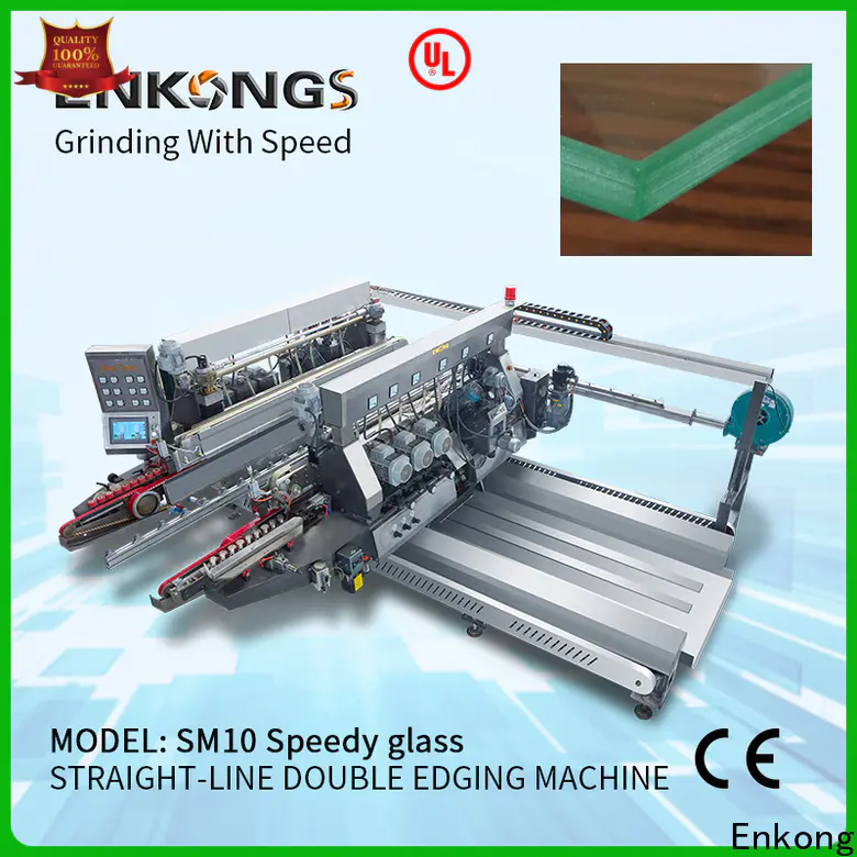 Enkong SM 26 automatic glass edge polishing machine company for household appliances