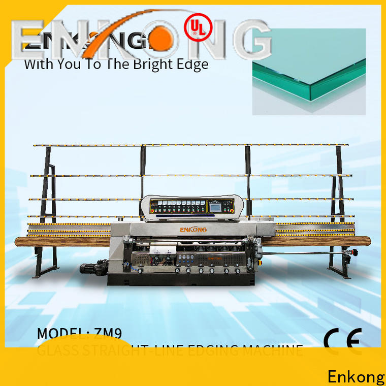 Enkong zm9 glass edging machine price for business for household appliances