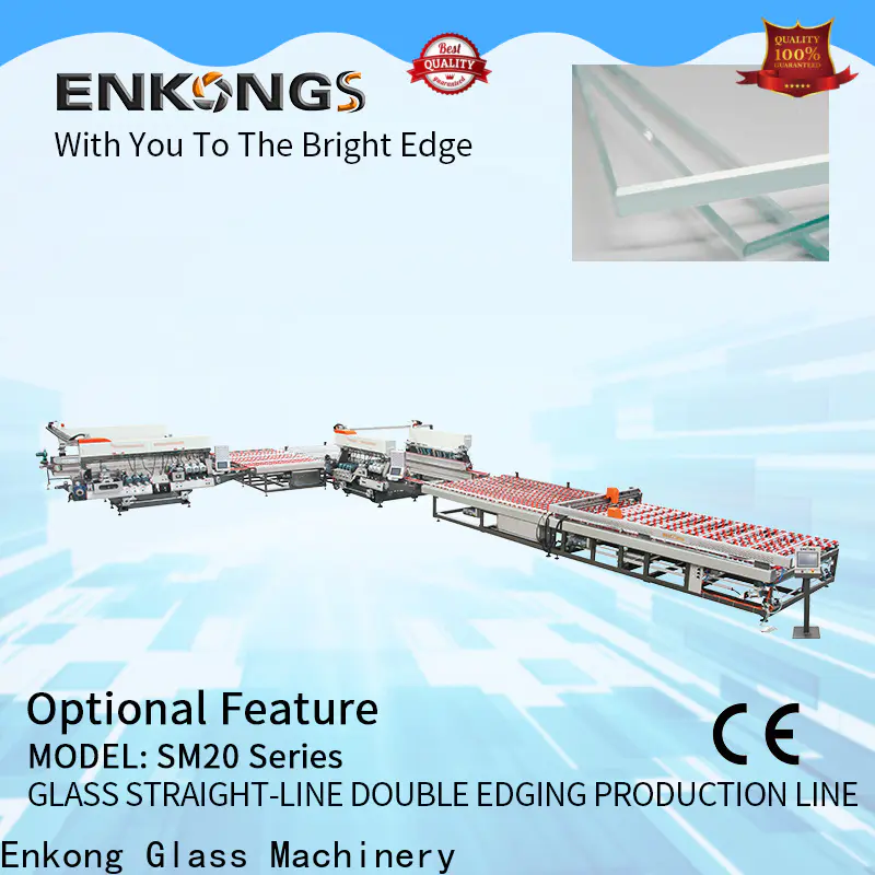 Best glass double edger SM 10 company for photovoltaic panel processing