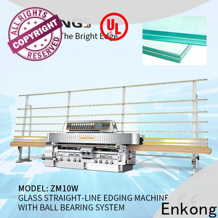 Enkong 45° arrises steel glass making machine price for business for polish