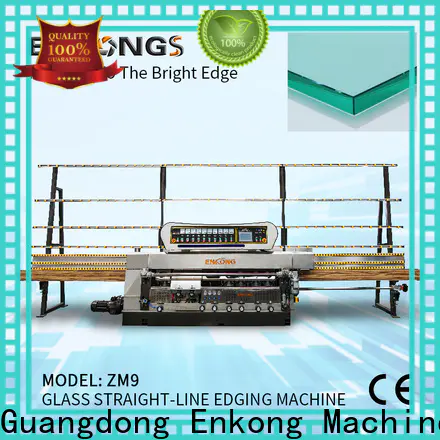 Enkong zm11 glass edge polishing machine for sale company for photovoltaic panel processing