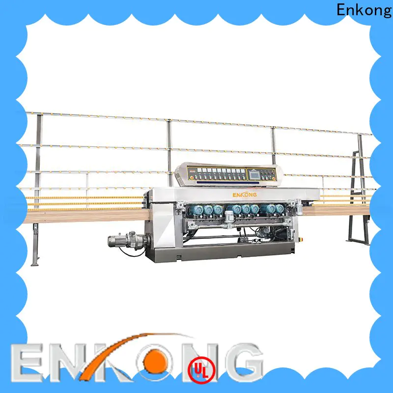 Enkong High-quality glass straight line beveling machine for business for glass processing