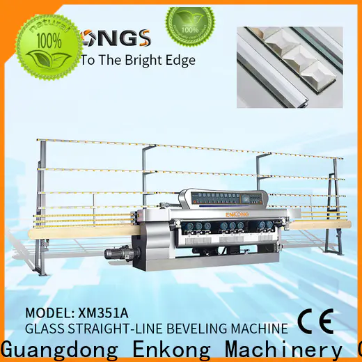 Enkong xm351a glass beveling machine price for business for glass processing
