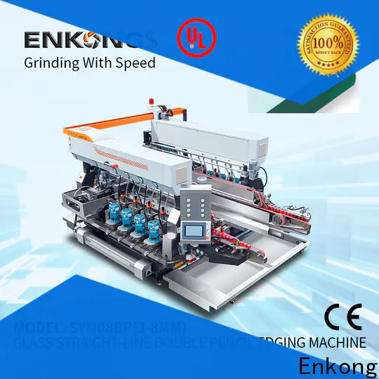 Enkong New glass double edging machine supply for round edge processing
