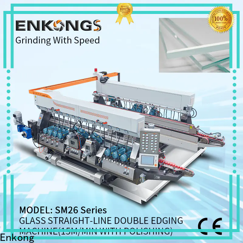 Enkong SYM08 double edger suppliers for round edge processing
