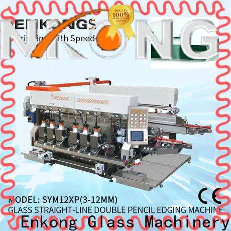 Custom glass double edging machine SM 20 company for photovoltaic panel processing