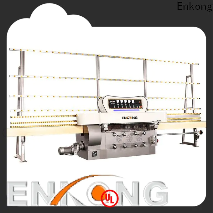 Enkong zm9 glass edging machine manufacturers factory for round edge processing