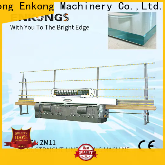Enkong zm4y glass edge polishing company for photovoltaic panel processing