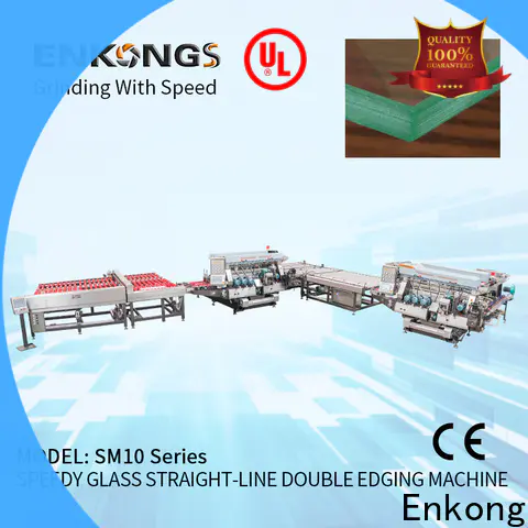 Latest glass double edging machine SYM08 for business for household appliances