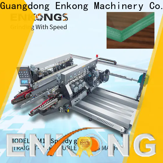 Enkong SM 22 double edger machine supply for photovoltaic panel processing