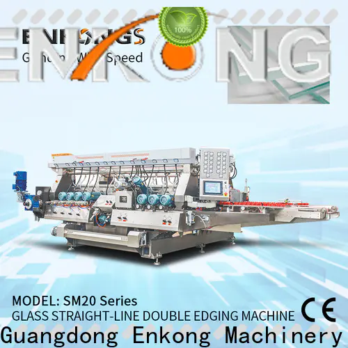 Enkong SYM08 glass edging machine suppliers manufacturers for round edge processing