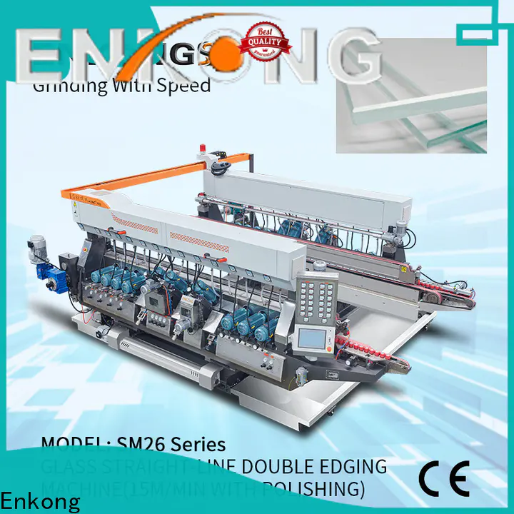 Enkong Latest glass double edger factory for household appliances