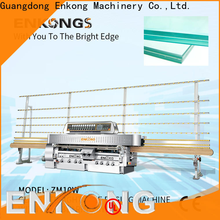 High-quality glass straight line edging machine high precision suppliers for processing glass