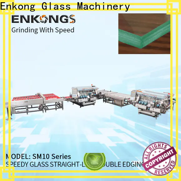 Enkong Best glass double edger suppliers for photovoltaic panel processing