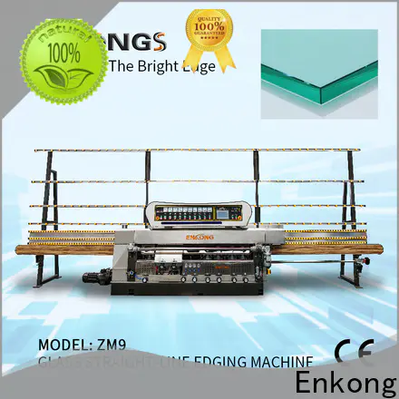 Enkong zm11 glass edge grinding machine company for round edge processing