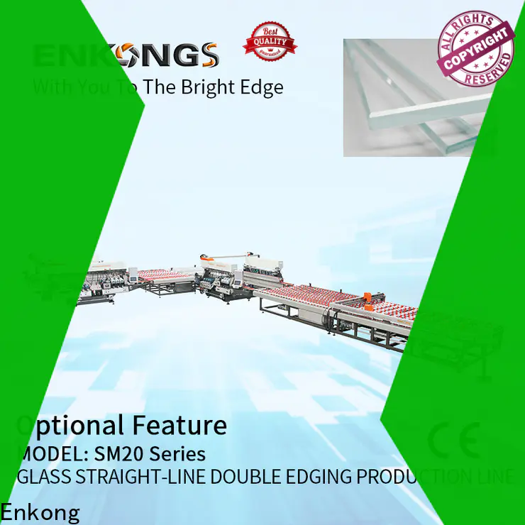 Enkong High-quality small glass edge polishing machine company for round edge processing