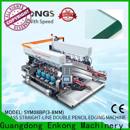 Enkong SM 22 automatic glass edge polishing machine manufacturers for photovoltaic panel processing