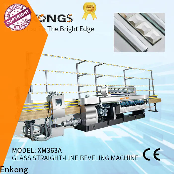 Enkong Top glass beveling machine price manufacturers for polishing