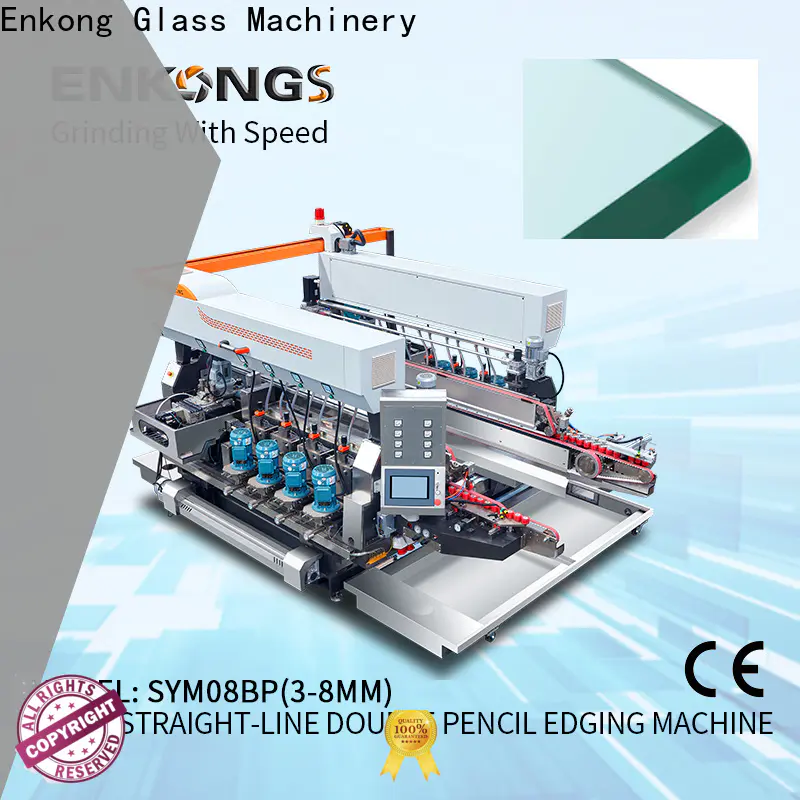 Enkong modularise design glass edging machine suppliers factory for household appliances