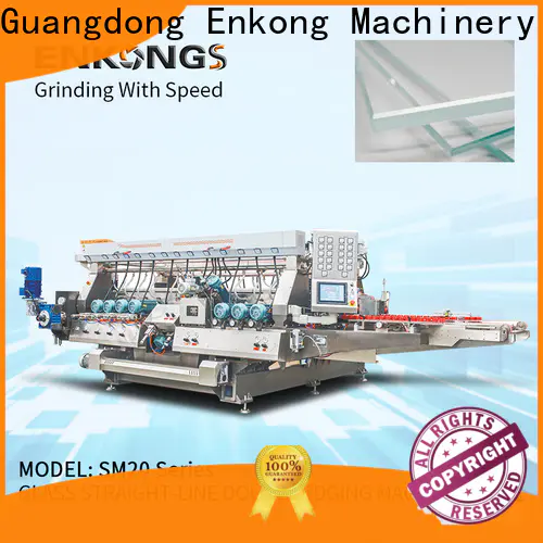 Enkong New glass double edger company for photovoltaic panel processing