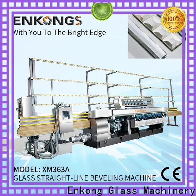 Enkong Best glass beveling machine for sale factory for glass processing
