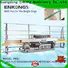 Top glass mitering machine 5 adjustable spindles supply for round edge processing