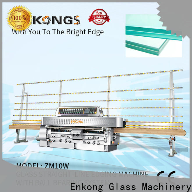 Enkong with ABB spindle motors glass machinery manufacturers for grind