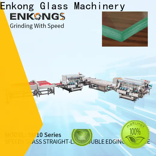Enkong SM 26 double glass machine factory for round edge processing