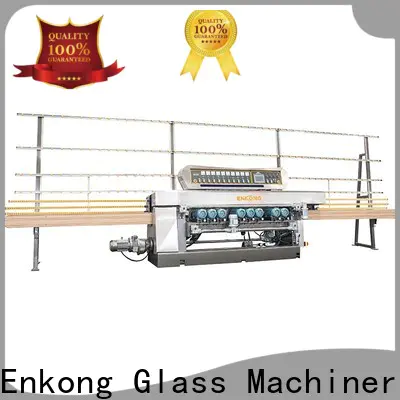 Enkong Best glass straight line beveling machine supply for polishing